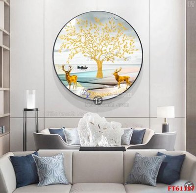 File tranh Tranh treo pha lê gương FT 61197 (ảnh gốc) cho in ấn kỹ thuật số