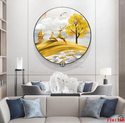 Mua file gốc Tranh treo pha lê gương FT 61198 (chất lượng) tại Filetranh.com