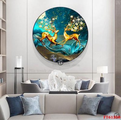 Tải file Tranh treo pha lê gương FT 61208 (gốc) chủ đề tôn giáo