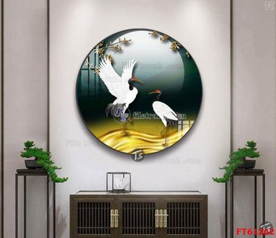 Tải file gốc Tranh treo pha lê gương FT 61262 (in khổ lớn) không vỡ