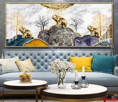 File tranh PSD Tranh treo pha lê gương FT 61289 chất lượng cao