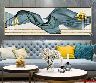 File in mica Tranh treo pha lê gương FT 61294 (bản gốc) sắc sảo