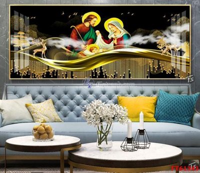 File gốc Tranh treo pha lê gương FT 61343 (trang trí) phòng trẻ em