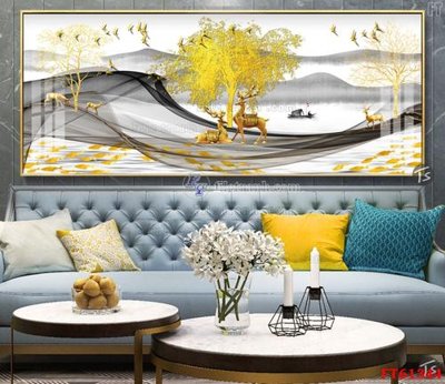 File gốc in ấn Tranh treo pha lê gương FT 61344 độ phân giải cao