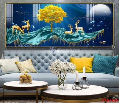 Mua file tranh gốc Tranh treo pha lê gương FT 61366 tại Filetranh.com