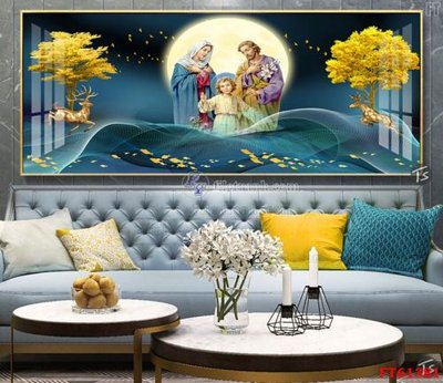 Tệp tin gốc Tranh treo pha lê gương FT 61381 (dùng cho in ấn) chuyên nghiệp