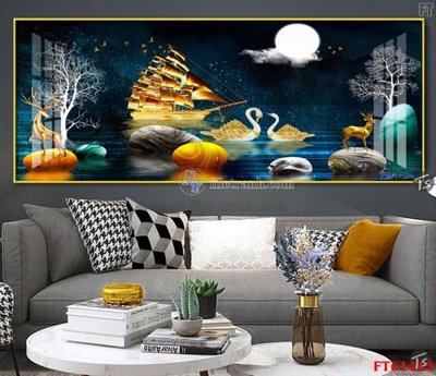 Tải về file gốc Tranh treo pha lê gương FT 61413 (dùng cho in quảng cáo)