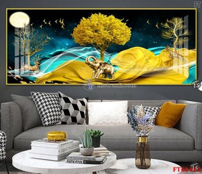 Tải file gốc Tranh treo pha lê gương FT 61415 (bản PSD) gốc