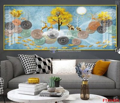 Tải file gốc Tranh treo pha lê gương FT 61431 (in bạt) quảng cáo