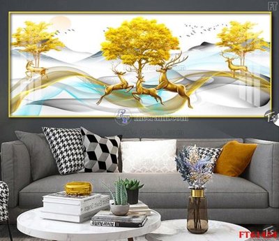 Tải file Tranh treo pha lê gương FT 61454 (ảnh gốc) 300dpi Tranh treo pha lê gương FT 61454