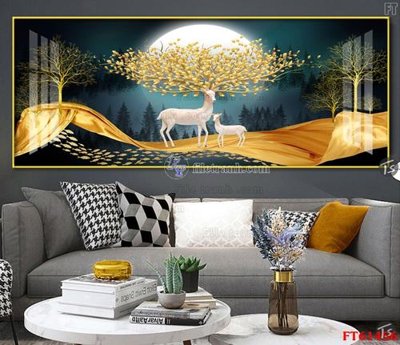 Tải file gốc Tranh treo pha lê gương FT 61456 (in bạt) quảng cáo