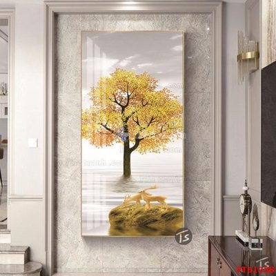 Tải file Tranh treo pha lê gương FT 61538 (PSD) cho in ấn quảng cáo