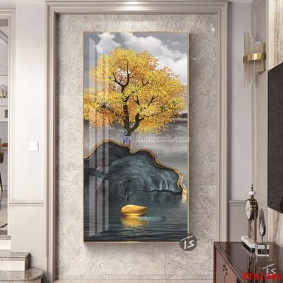 File gốc Tranh treo pha lê gương FT 61545 (dành cho trang trí nội thất)
