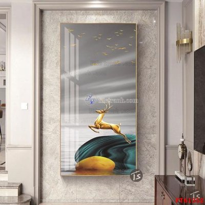 File in trần Tranh treo pha lê gương FT 61552 (bản gốc) 5D
