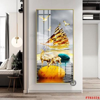 Tải file Tranh treo pha lê gương FT 61574 (gốc) làm file tranh quảng cáo