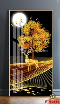 Mua file ảnh gốc Tranh treo pha lê gương FT 61646 (chất lượng cao)