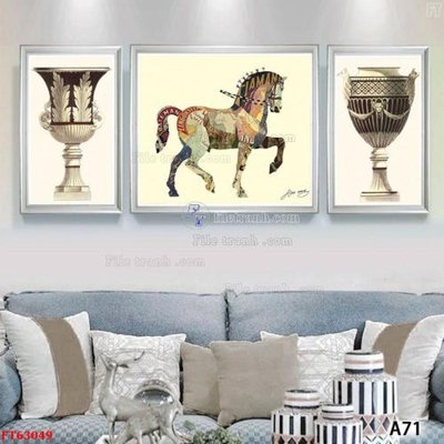 Tải file PSD Tranh treo pha lê gương FT63049 (nguyên layer) để in