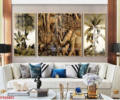 File ảnh Tranh treo pha lê gương FT63207 (gốc) cho trang trí nội thất