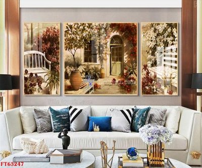 Download file gốc Tranh treo pha lê gương FT63247 (in lụa) tranh 3D