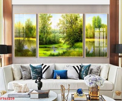 File gốc Tranh treo pha lê gương FT63259 (PNG) chất lượng cao