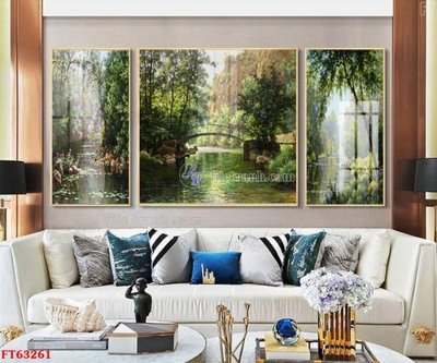 File gốc Tranh treo pha lê gương FT63261 (chuẩn màu) cho in offset