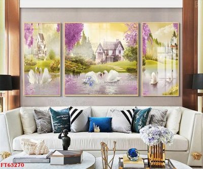 Download file Tranh treo pha lê gương FT63270 (chuẩn in) chất lượng cao