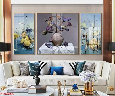 File tranh Tranh treo pha lê gương FT63283 (bản gốc) trang trí văn phòng