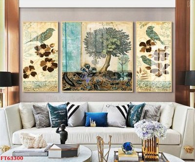 Tải file gốc Tranh treo pha lê gương FT63300 (in khổ lớn) không mờ