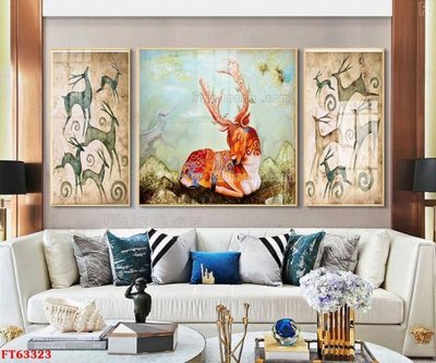 File in ấn chuyên nghiệp Tranh treo pha lê gương FT63323 (file gốc)