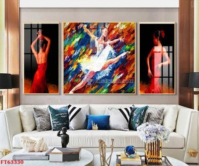 File PSD Tranh treo pha lê gương FT63330 (bản gốc) cho nhà in