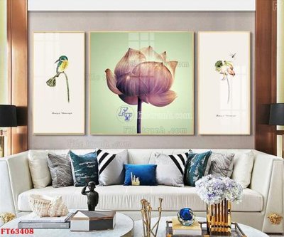 File in ấn Tranh treo pha lê gương FT63408 (bản gốc) sắc nét