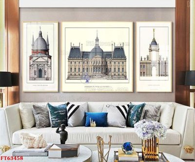 File gốc Tranh treo pha lê gương FT63458 (in tráng gương) ốp tường