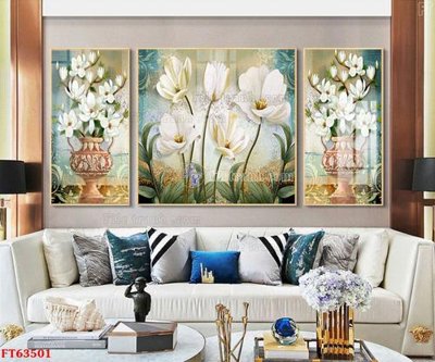 File PSD Tranh treo pha lê gương FT63501 (bản gốc) đã tách nền