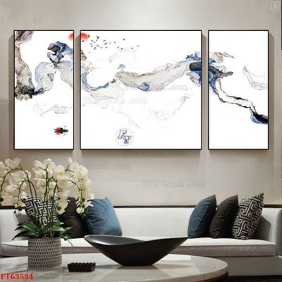 Ảnh gốc Tranh treo pha lê gương FT63534 (độ nét cao) in tráng gương