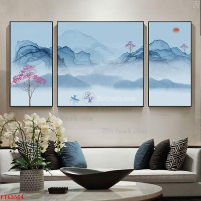 File gốc Tranh treo pha lê gương FT63554 (trang trí) phòng trẻ em