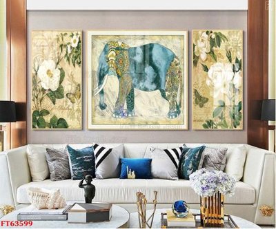 Tải file Tranh treo pha lê gương FT63599 (gốc) chủ đề phong thủy