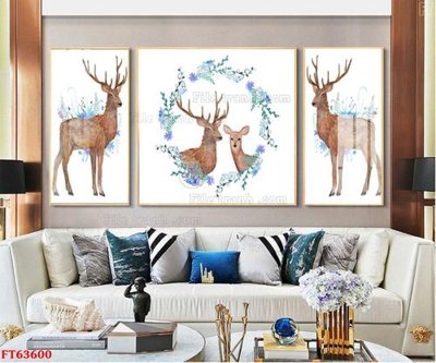 File tranh Tranh treo pha lê gương FT63600 (ảnh gốc) không bị mờ