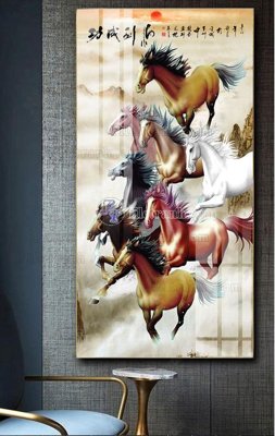 File in trần File tranh hiện đại pha lê gương FT637 (bản gốc) bầu trời