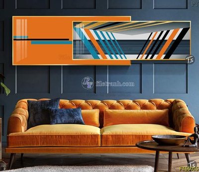 File gốc Tranh treo tường lồng ghép hiện đại FT65015 (in mica) làm bảng hiệu