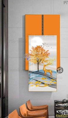 File ảnh Tranh treo tường lồng ghép hiện đại FT65127 (gốc) in standee