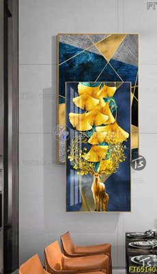File PSD Tranh treo tường lồng ghép hiện đại FT65140 (bản gốc) chất lượng nhất