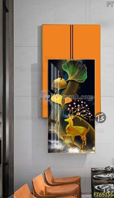 Hình ảnh file gốc Tranh treo tường lồng ghép hiện đại FT65155 (chất lượng cao)