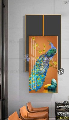 File gốc Tranh treo tường lồng ghép hiện đại FT65176 (in mica) làm bảng hiệu