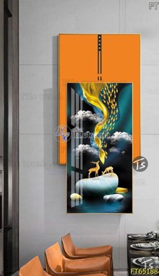 File PSD Tranh treo tường lồng ghép hiện đại FT65188 (gốc) nhiều lớp (multi-layer)