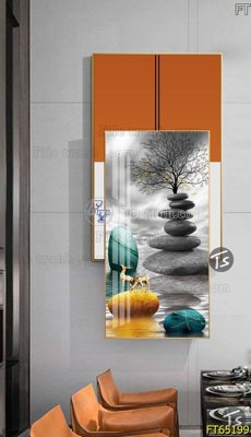 File tranh Tranh treo tường lồng ghép hiện đại FT65199 (bản gốc) trang trí văn phòng