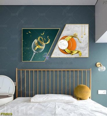 File tranh Tranh treo pha lê gương FT66019 (bản gốc) in canvas