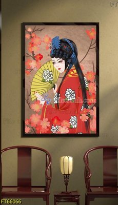 Tải file Tranh treo pha lê gương FT66066 (gốc) làm tranh trang trí
