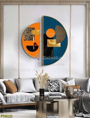 File gốc in tráng gương Tranh treo pha lê gương FT66123 chi tiết