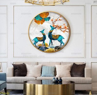 Download file Tranh treo pha lê gương FT66136 (chuẩn in) Tranh treo pha lê gương FT66136