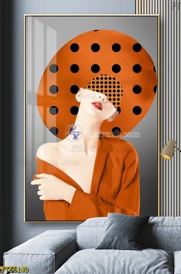 File gốc Tranh treo pha lê gương FT66140 (in tráng gương) sang trọng